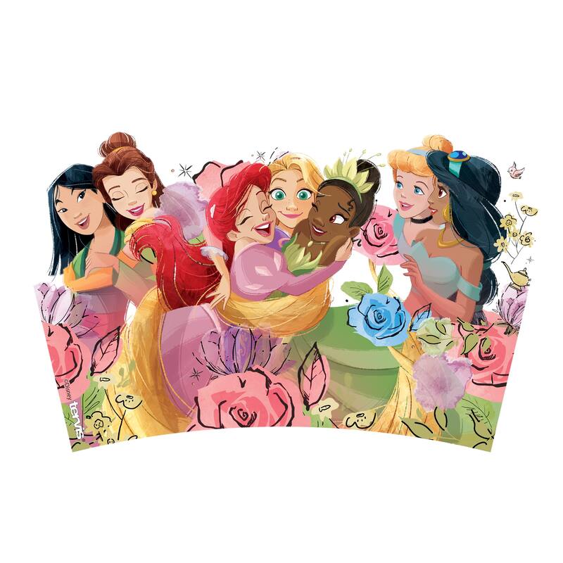 Tervis Disney - Princess Group Hug Made in USA Double Walled Insulated Travel Tumbler, Classic - 16oz