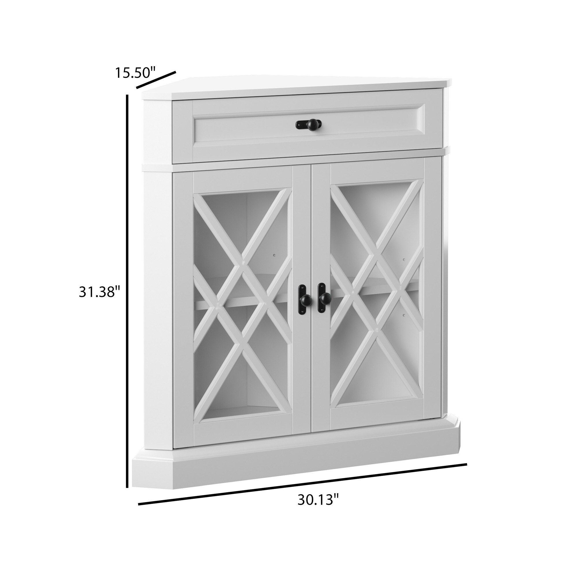 Modern Farmhouse Corner Accent Cabinet Bed Bath Beyond 36007129
