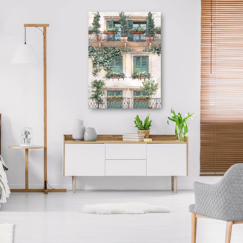 Shutters I By Studio Arts Canvas Art Print