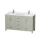Option Light Green / Giotto Quartz Top / Brushed Nickel