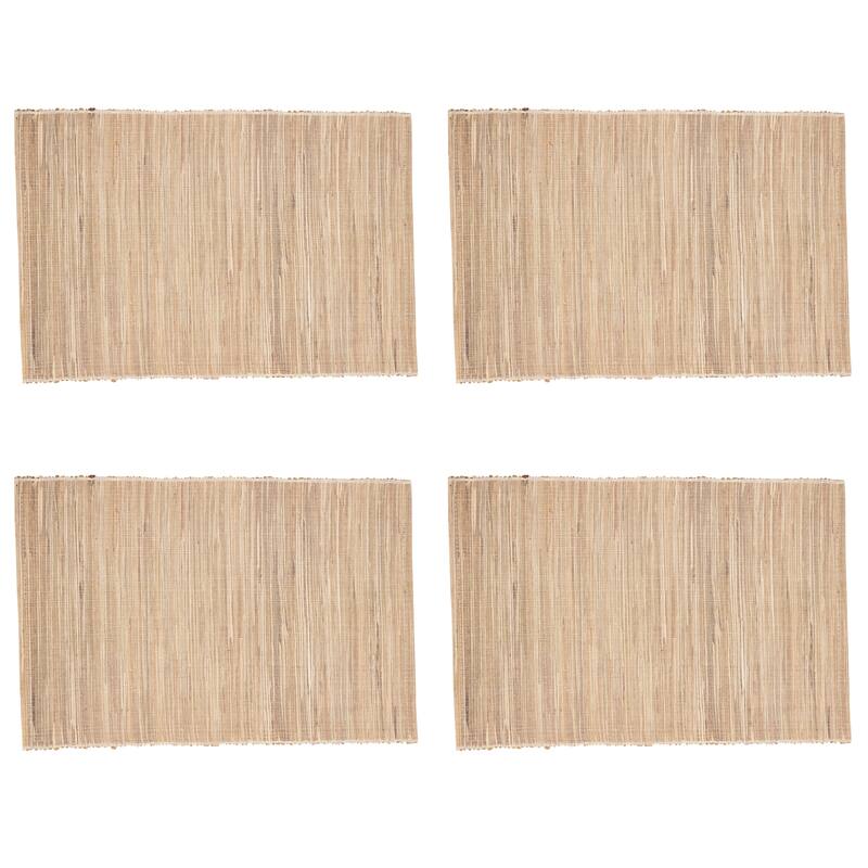 Woven Hyacinth Table Mats (Set of 4)