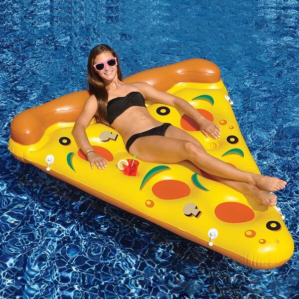 pizza shaped pool float