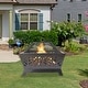 Iron Fire Pit Outdoor - Bed Bath & Beyond - 35178927