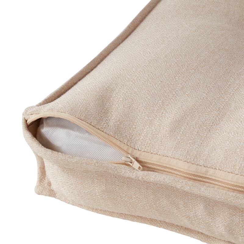 Milo Square Tufted Dog Bed