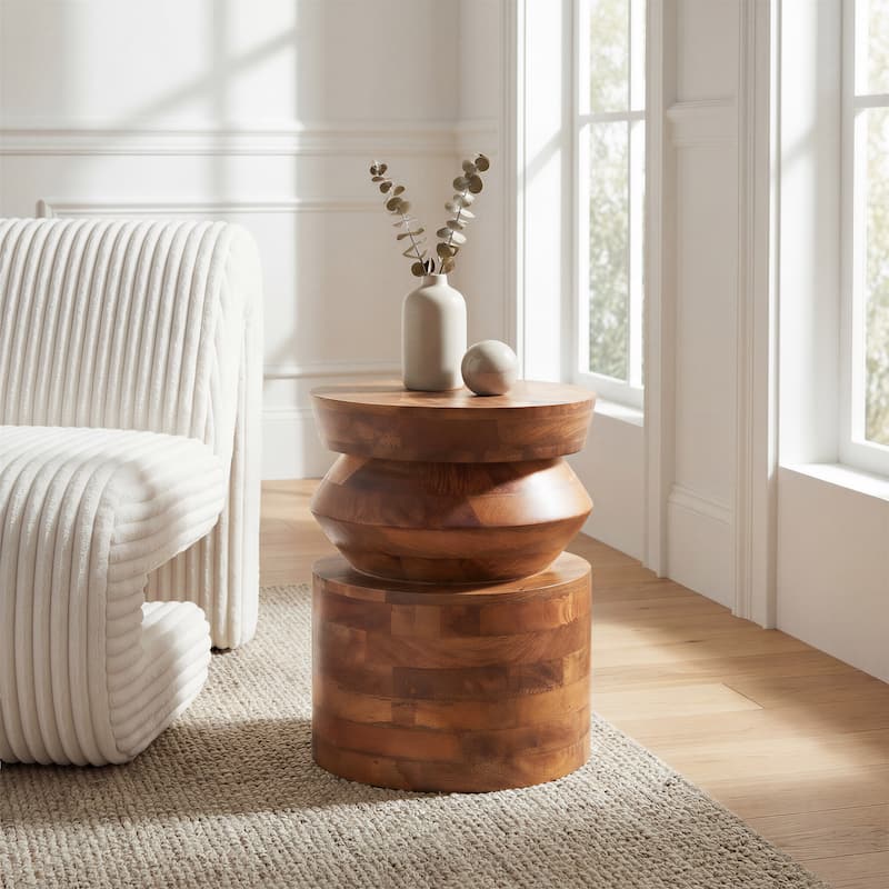 Kollam Side Table Walnut - Walnut