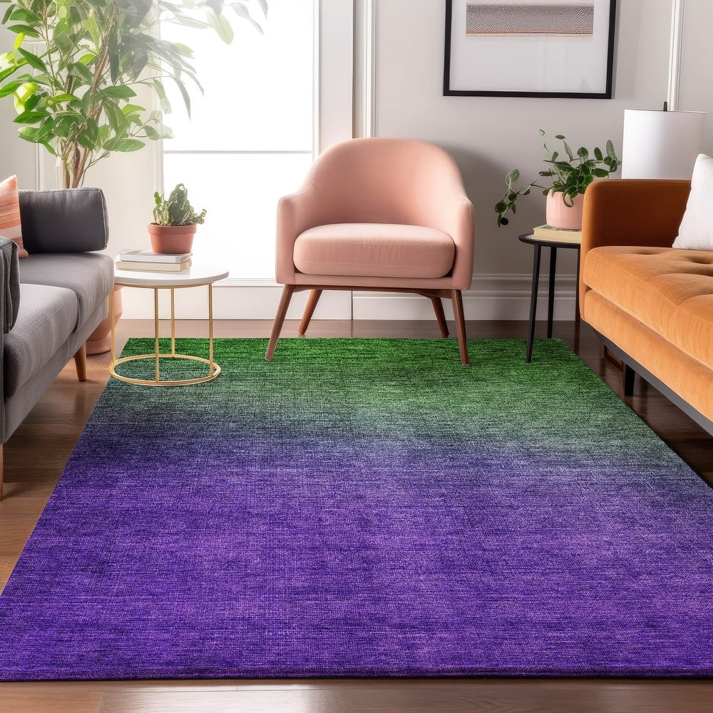 Premium Washable Super Soft Modern Ombre Mayfield Rug