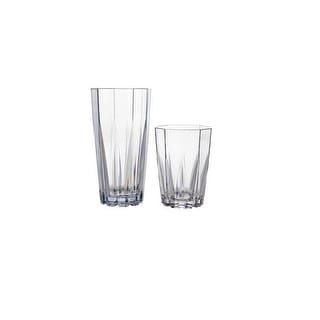 CreativeWare Stackable Tumblers, Set of 12 - 12