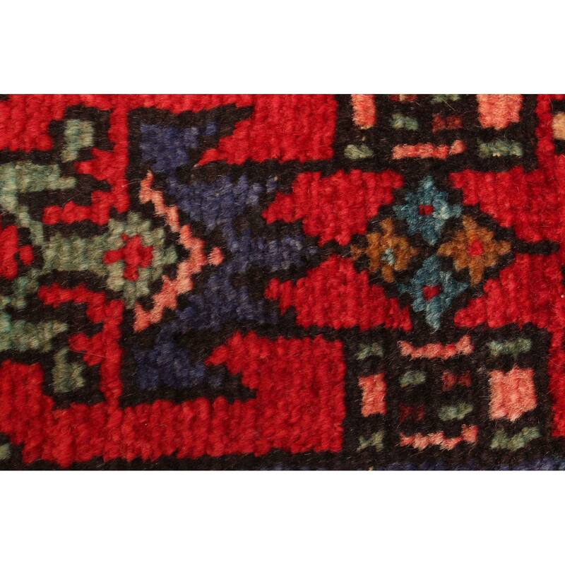 ECARPETGALLERY Hand-knotted Andelz Red Wool Rug - 2'11 x 6'10