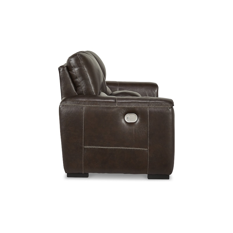Signature Design by Ashley Alessandro Power Reclining Loveseat with Console and Adjustable Headrest - 84"W x 40"D x 41"H
