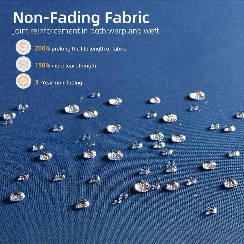 XIZZI 7-Piece Outdoor Wicker Conversation Set