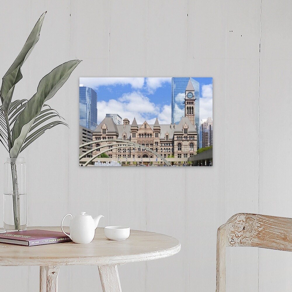 Shop Facade Of A Government Building Toronto Old City Hall