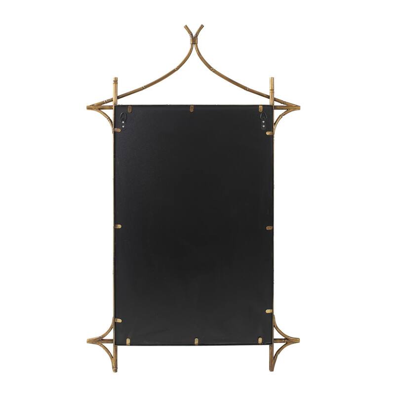 Moreau Metal Bamboo Styled Mirror - 48H X 30W X 1.3/4D