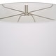 preview thumbnail 8 of 6, Uttermost Remnant White Marble Table Lamp - 17 W X 32 H X 17 D (in)