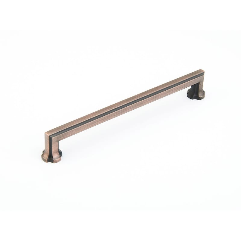 Schaub and Company Empire 8" Center to Center Traditional Grand - Empire Bronze