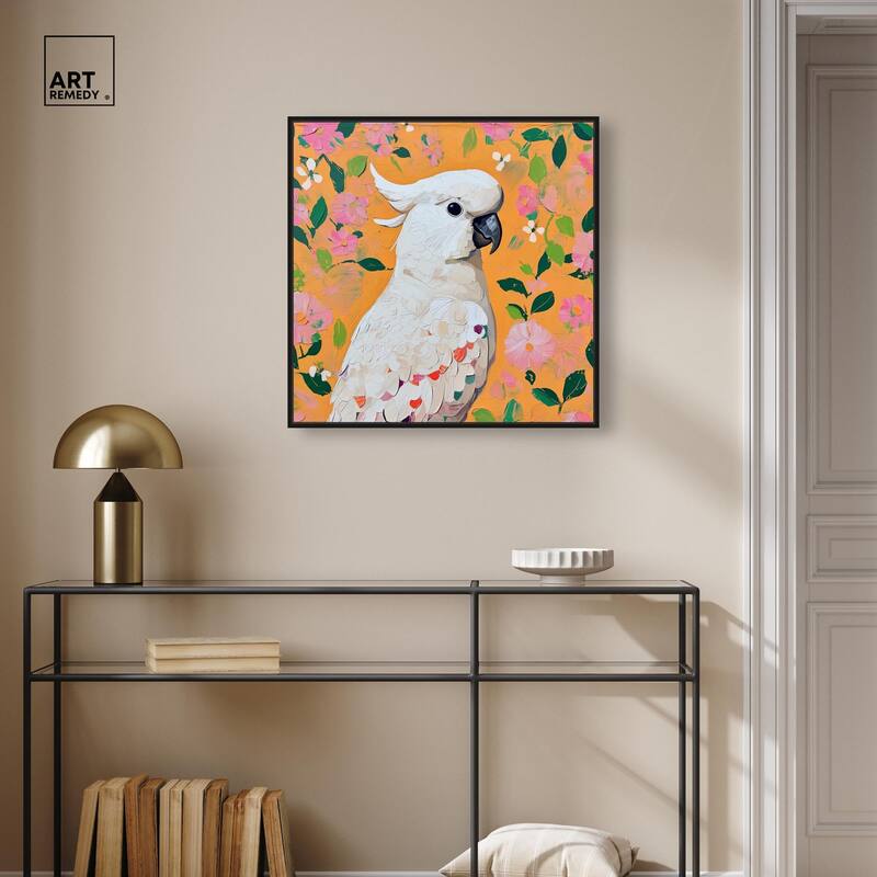 White Cockatoo II Canvas by Art Remedy