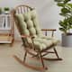 Sweet Home Collection Rocking Chair Cushion Set - Sage