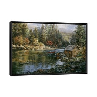 iCanvas "Campers Haven" by Nicky Boehme Framed Canvas Print