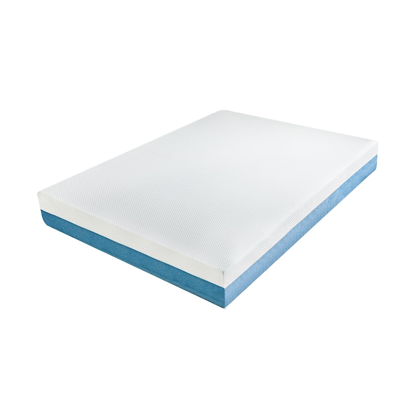 10 Inch Queen Mattress Sterilizing & Airy, Premium High Resilience for Optimal Support, Non-Toxic Eco-Friendly Fabric