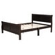 preview thumbnail 51 of 60, Harper & Bright Designs Wood Twin Sleigh Bed with Headboard and Footboard