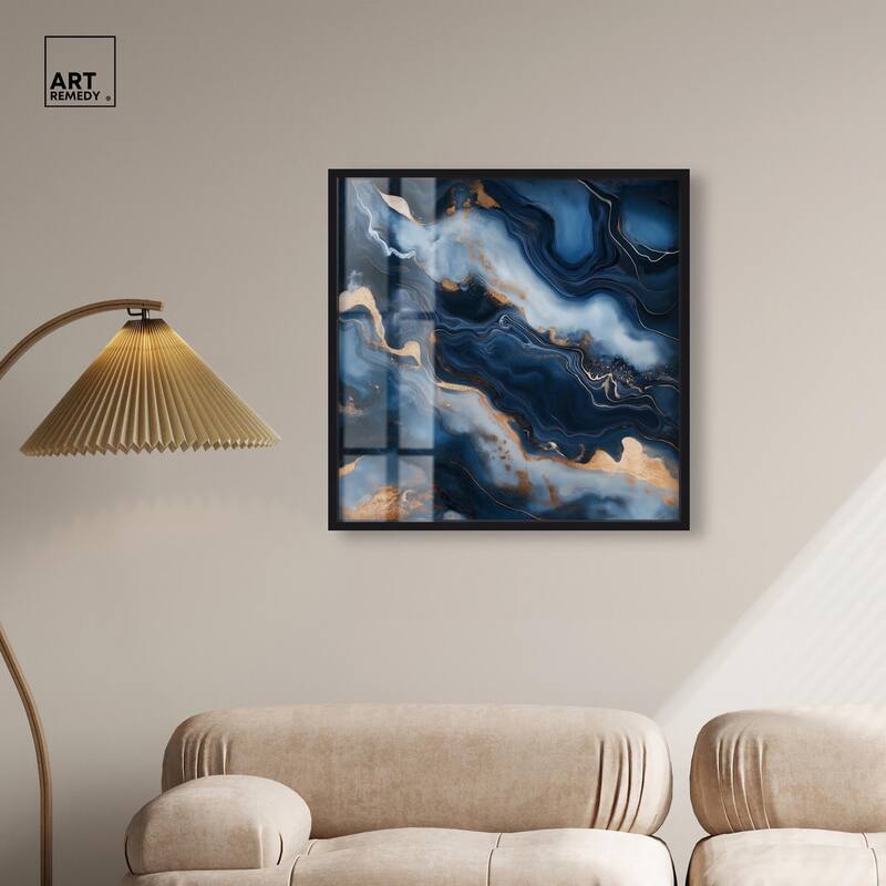 Deep Sea Geode IV Shadowbox by Art Remedy