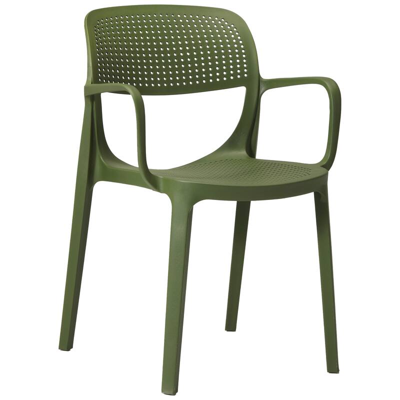 Frond and Form Outdoor Stacking Dining Armchair (Set of 2)