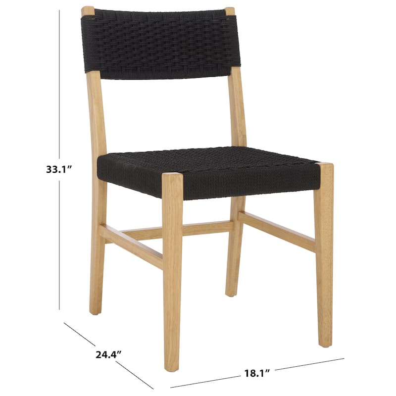 SAFAVIEH HOME Dutton Woven Dining Chair - 18"W x 24"D x 33"H