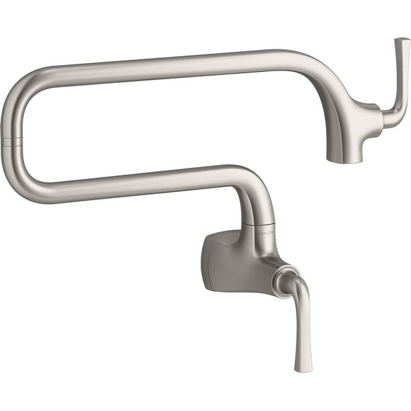 Kohler K-22066 Graze 3.2 GPM Wall Mounted Single Hole Pot Filler. Opens flyout.