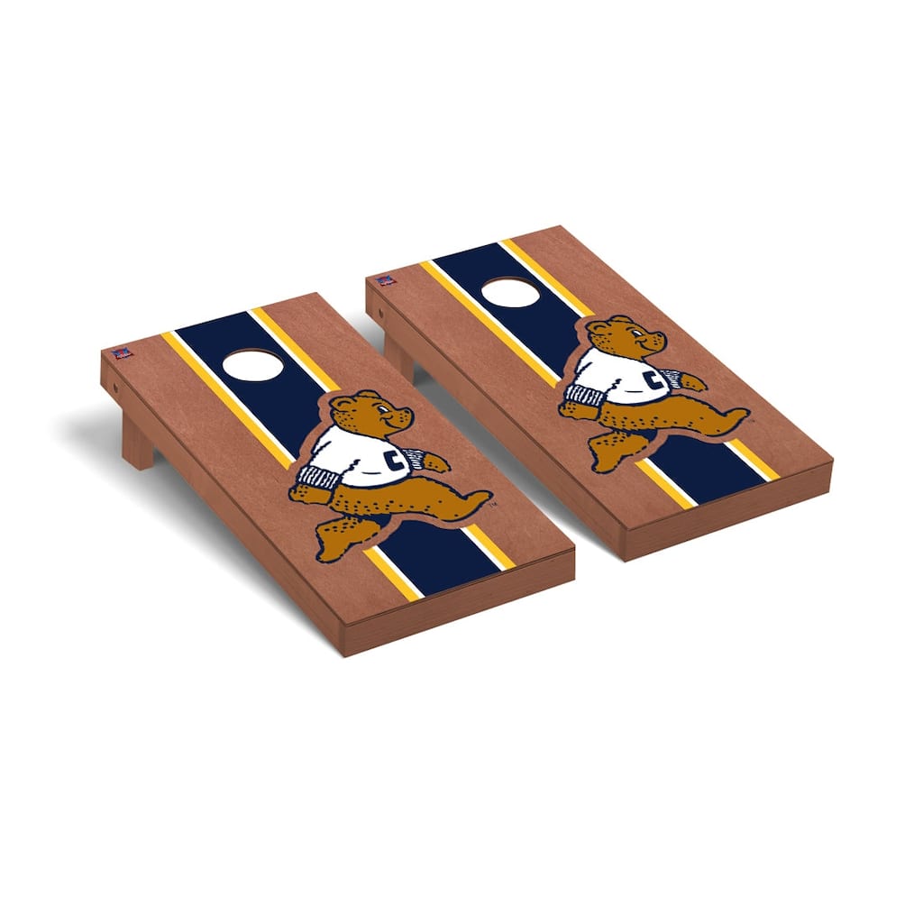 College Vault California-Berkeley Golden Bears Rosewood Cornhole Board Set