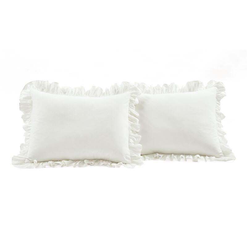 Lush Decor Reyna 3 Piece Cotton Duvet Set