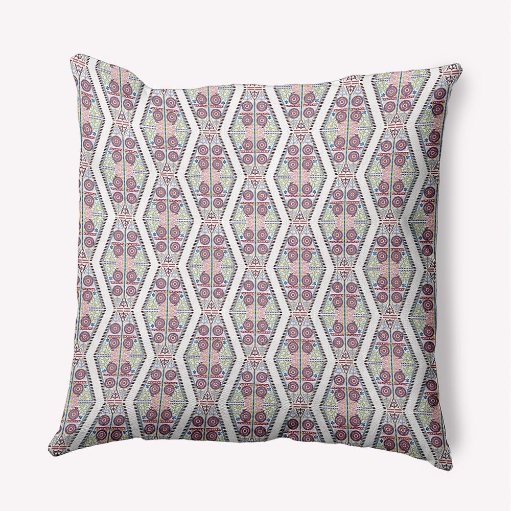 Detailed Geo Decorative Throw Pillow