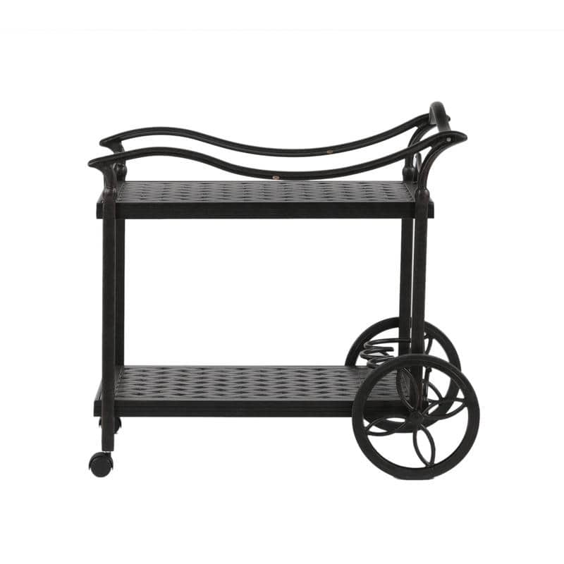Ventura Cast Aluminum Tea Cart