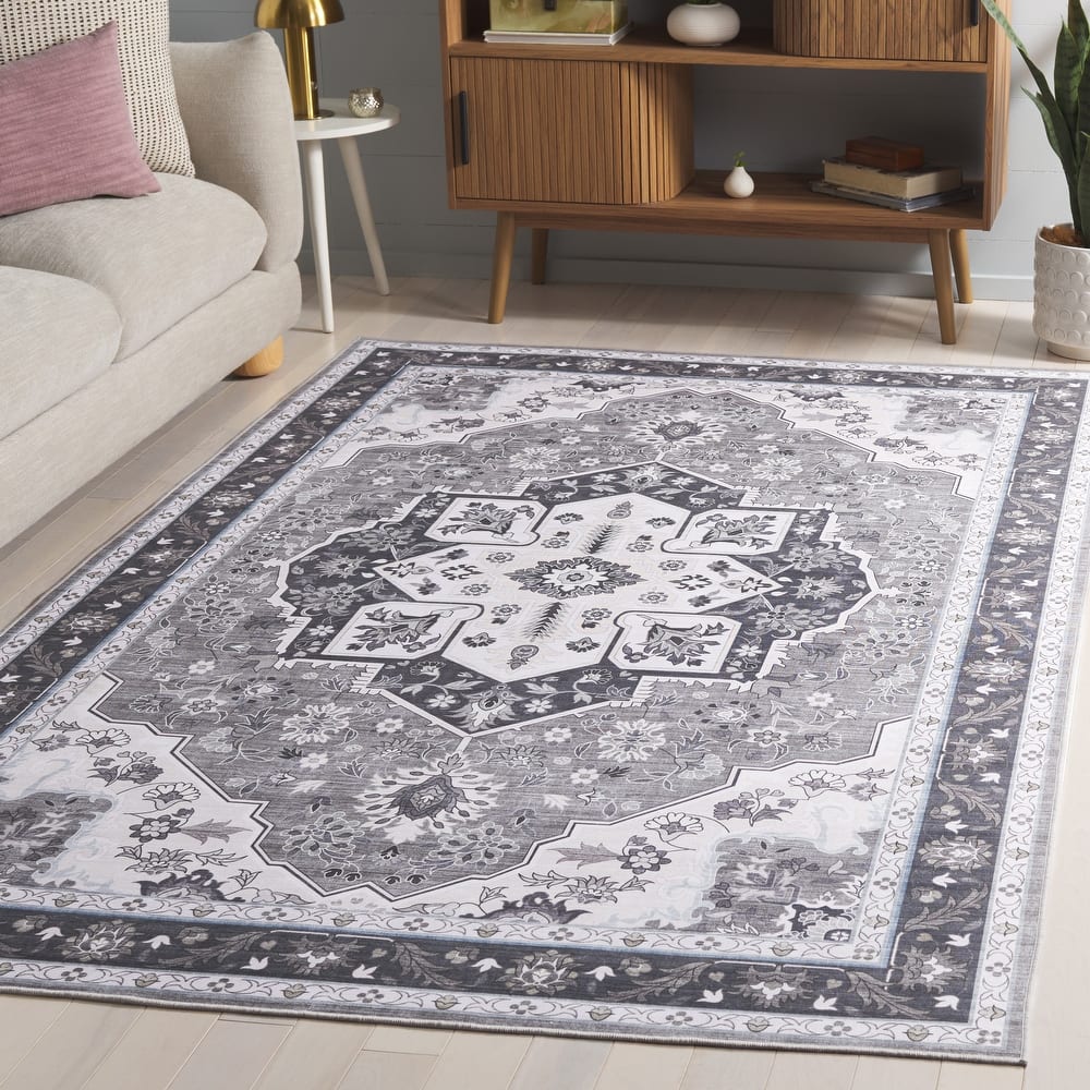 SAFAVIEH Tucson Ethna Transitional Machine Washable Rug.