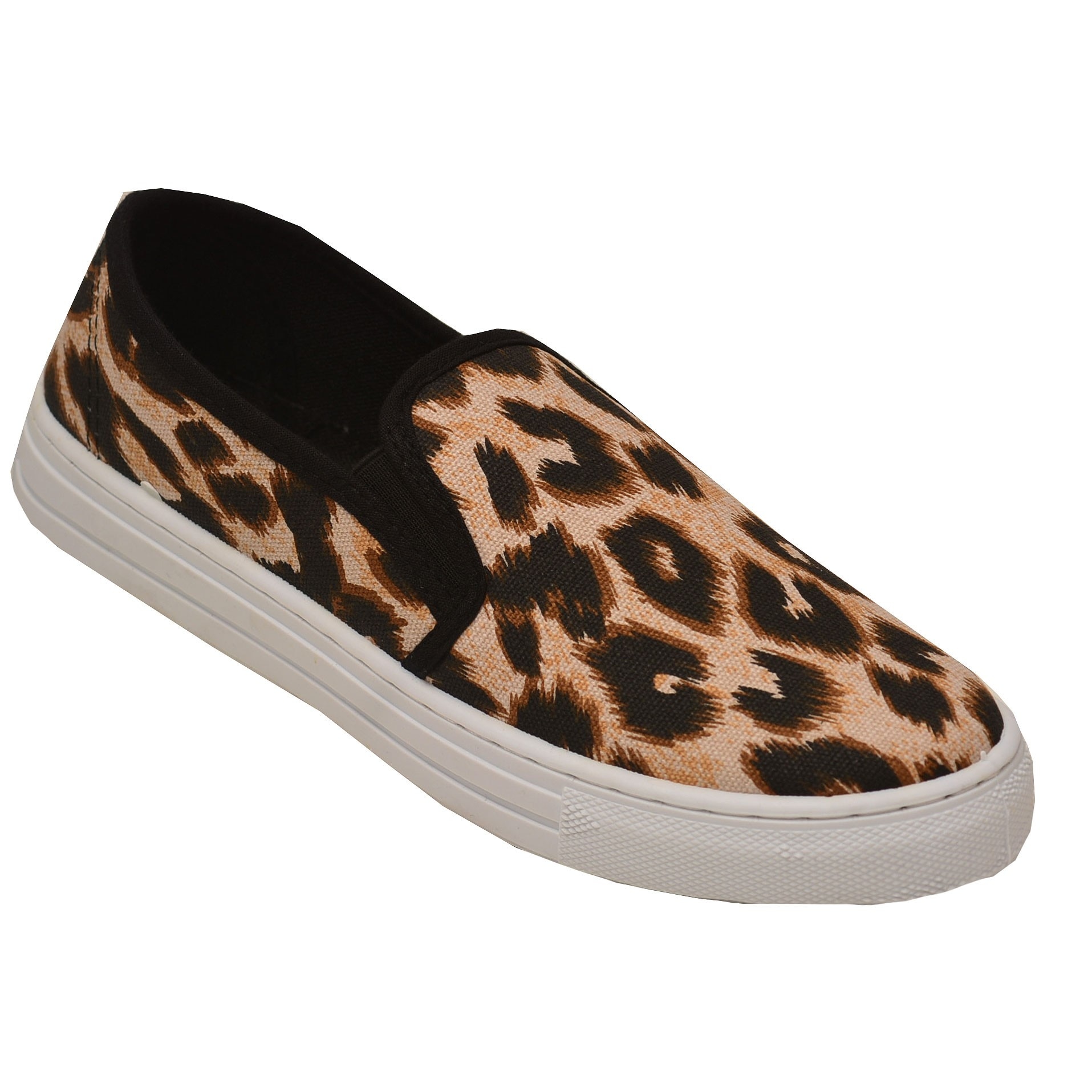 qupid leopard slip on