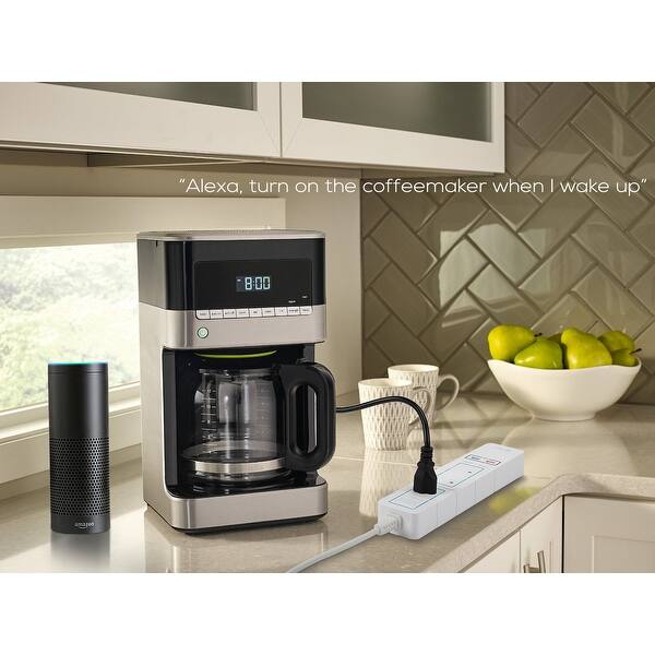 Shop Kioki Smart Power Strip 3 Ac Outlets 2 Usb Charging Ports