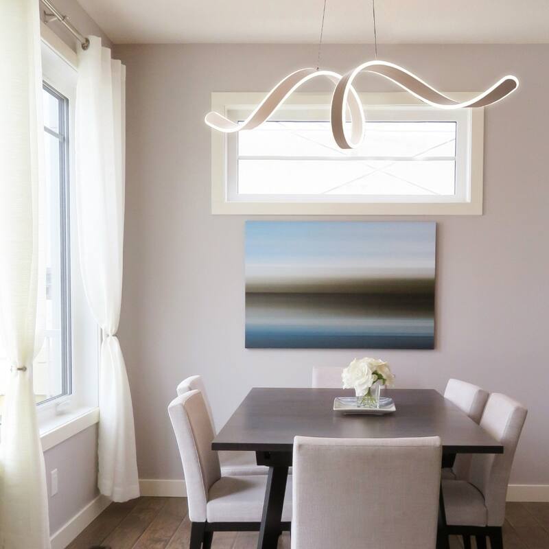 Copenhagen Dimmable Integrated LED Chandelier - White