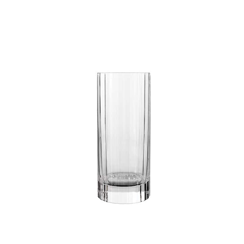 Luigi Bormioli Bach Beverage Drinking Glass Set of 4 - 16.25 oz - 16.25 oz - Clear