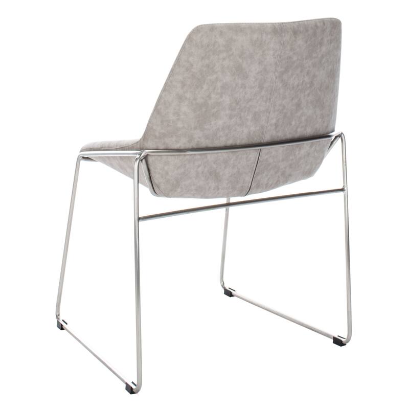 SAFAVIEH Oliva Mid Century Dining Chair (Set of 2) - 25" x 24" x 33.3" - 25" x 24" x 33.3" - 25Wx24Dx33H