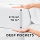 preview thumbnail 4 of 80, Becky Cameron Ultra-soft Deep Pocket Microfiber 4-piece Bed Sheet Set
