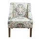 preview thumbnail 10 of 20, Porch & Den Holman Medallion Pattern Upholstered Swoop Armchair Multi
