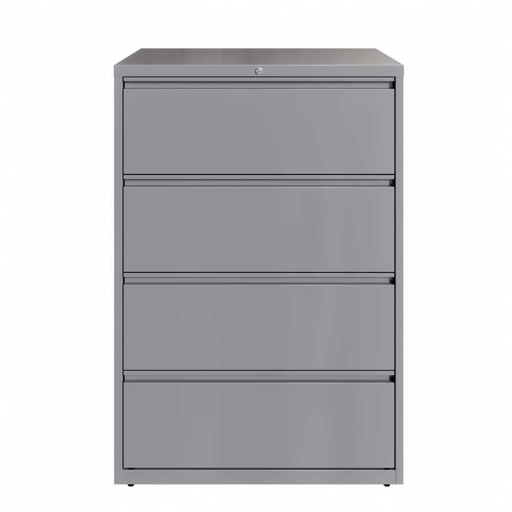 Hirsh 36-in Wide HL10000 Series 4 Drawer Lateral File Cabinet, White