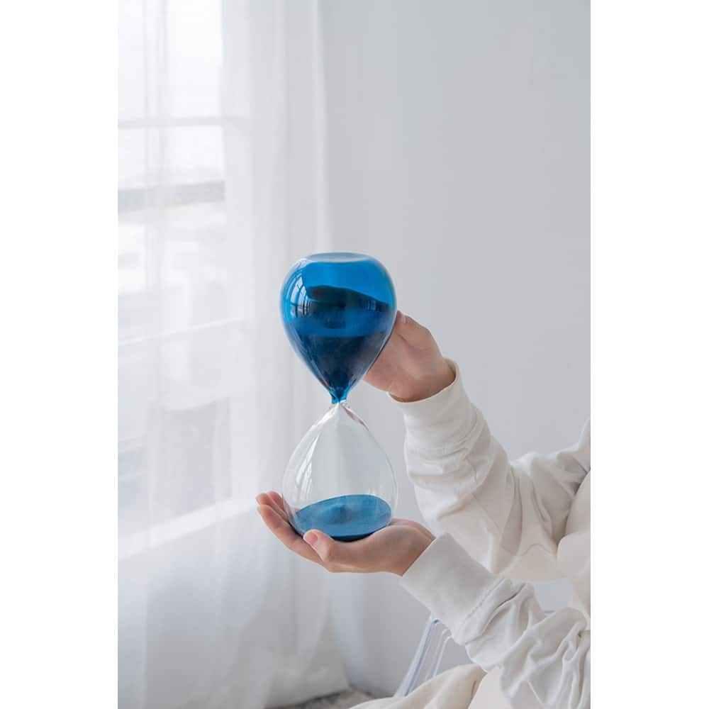 5x14" Hourglass, 60min Blue