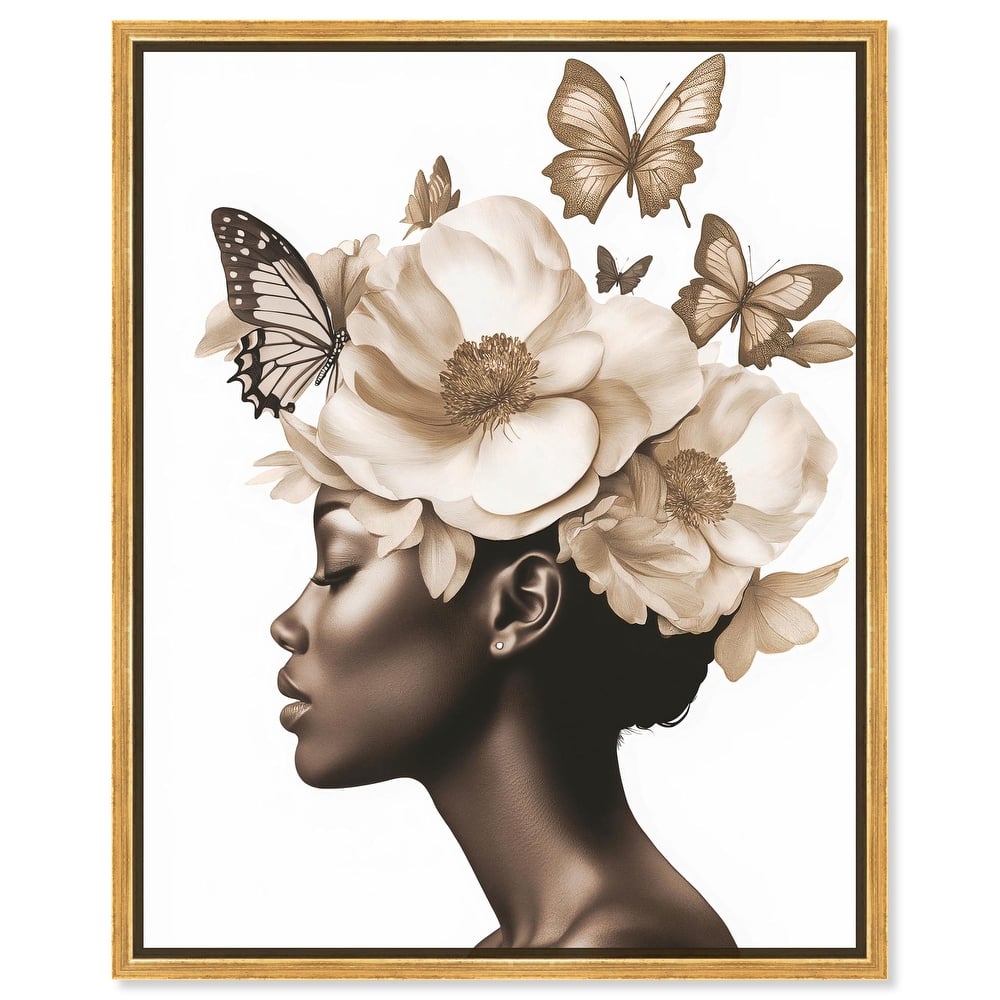 In Her Thoughts I Canvas by Art Remedy