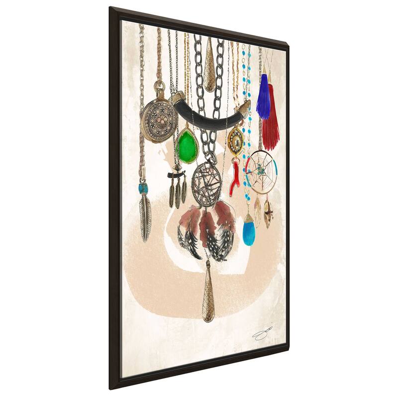 "Charmed Im Sure" by Jodi Print on Floating Canvas