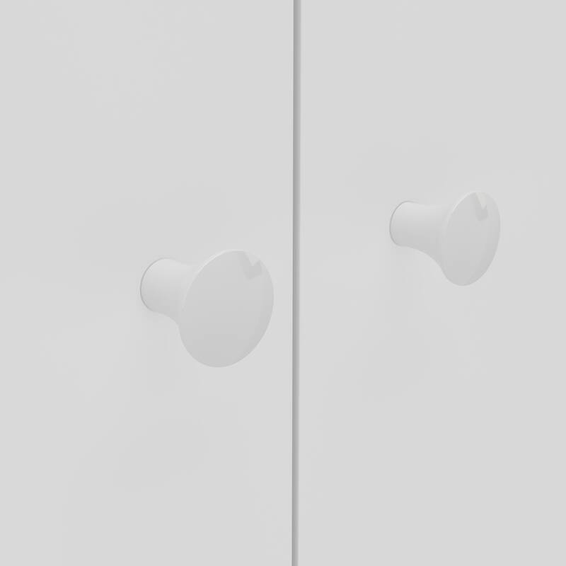 Polifurniture Denmark 5 Door Bedroom Armoire with 2 Drawers