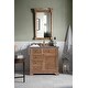 preview thumbnail 8 of 16, James Martin Vanities Savannah 36" Single Vanity, Driftwood Cala Blue Quartz