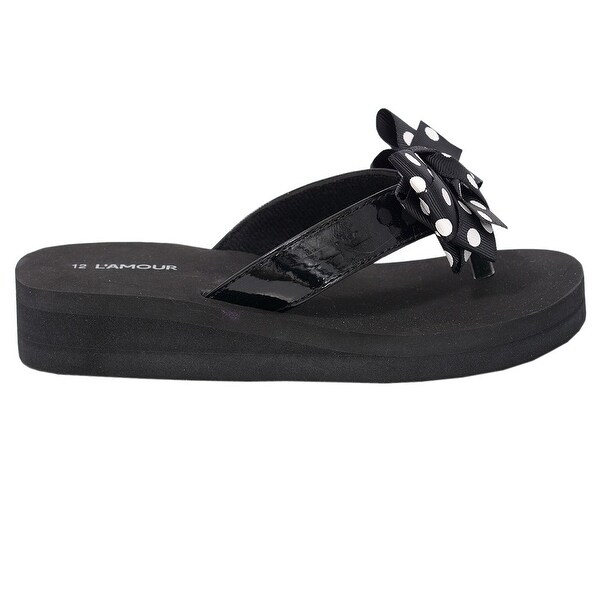 little girl wedge flip flops