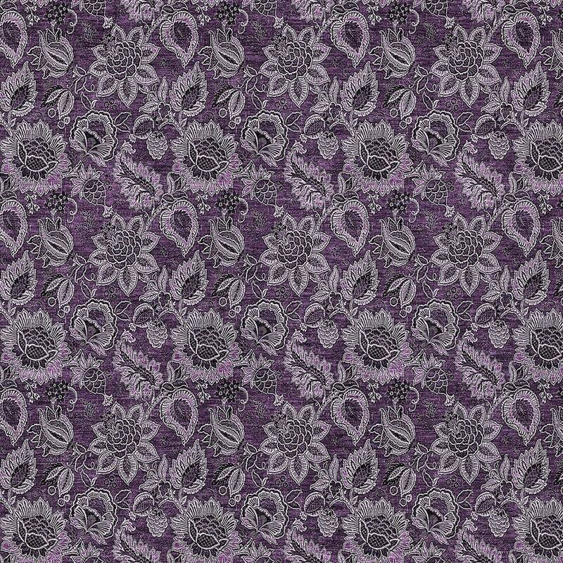 HomeRoots Floral Transitional Rectangle Outdoor Rug