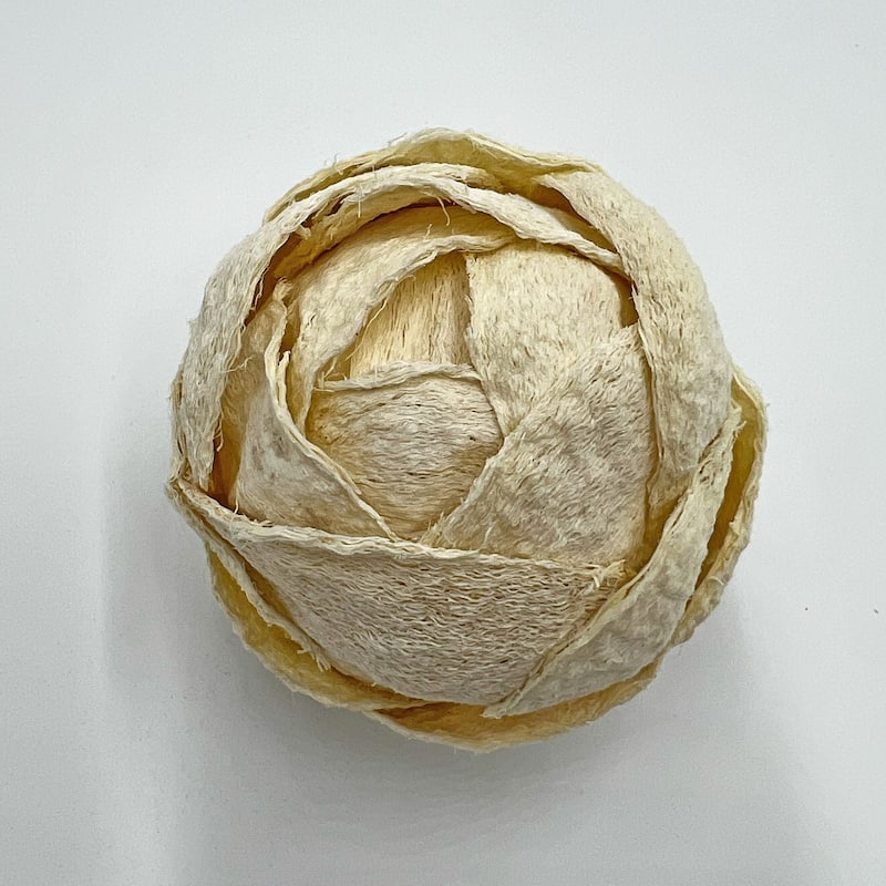 Preserved Decorative Conifer and Pinecone Topiary Balls - White - Set of 4