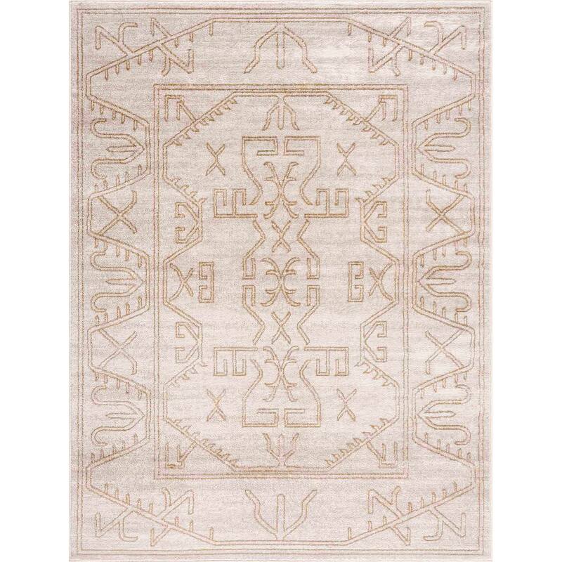 Pertek Bohemian Farmhouse Traditional Area Rug