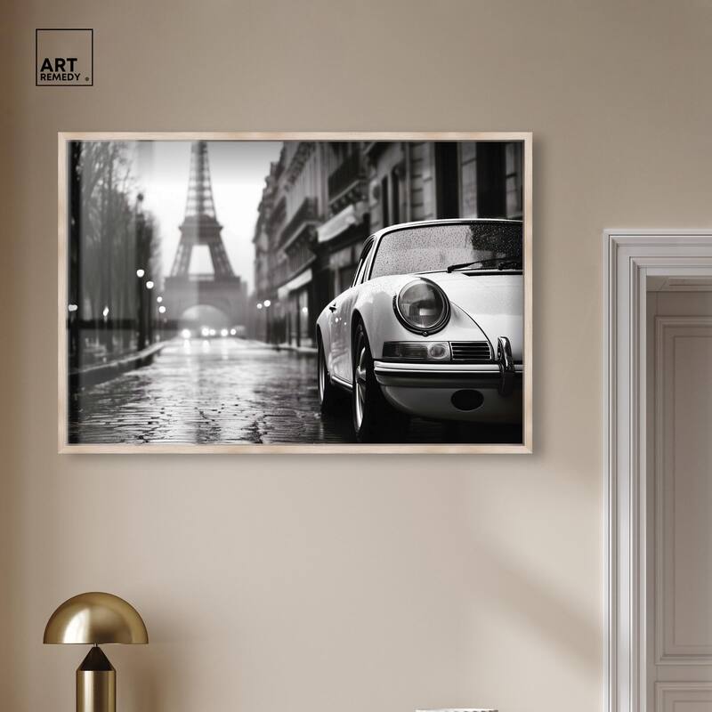 Rainy Day Paris Shadowbox by Art Remedy